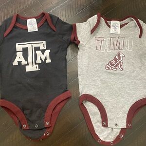 ATM Aggie 6-9 months onsie